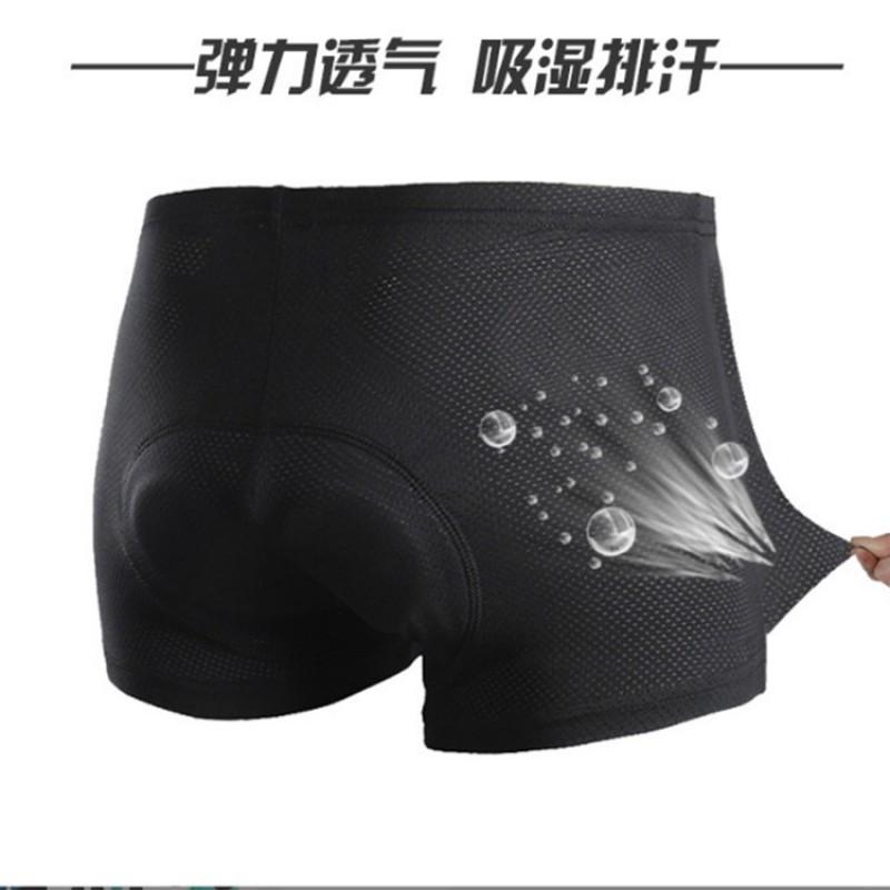 Mens Cycling Shorts With Gel Pad Breathable Padded Underwear Road Mountain Bike Riding Sports
