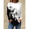 European and American fashion women round neck T-shirt