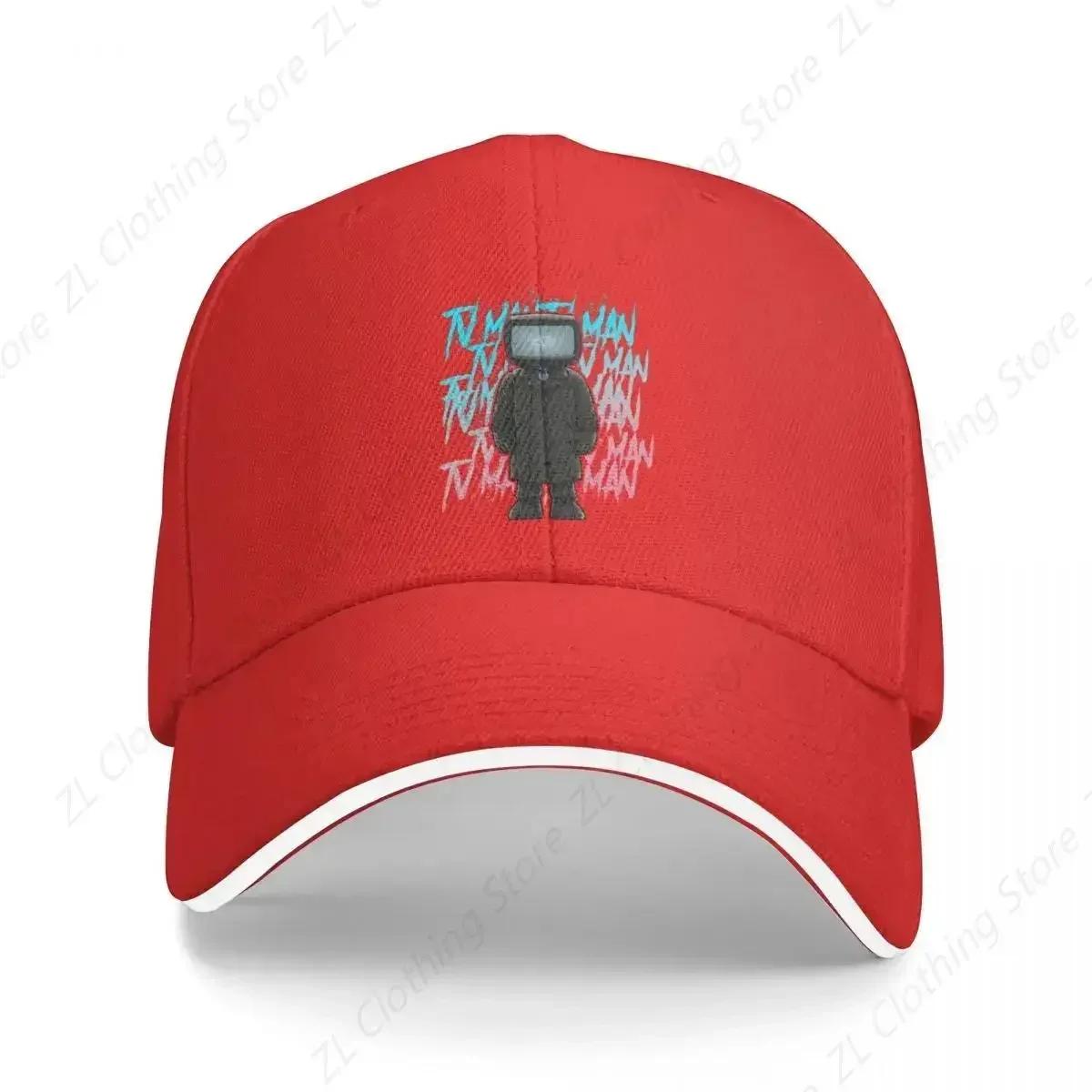 

tv WoUnisex skibidi Toilet 1 Baseball Cap Rugby Trucker Hat Golf Cap Sun Hat For Children Golf Wear WoUnisex WoWoUnisexs Adjustable