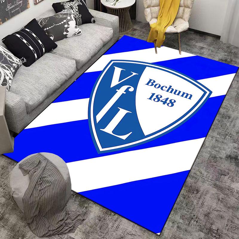 VfL Bochum Logo Carpet Suitable As a Non-slip Mat for the Living Room or Bedroom Sofa