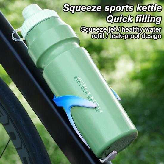 1000ml cyklistická láhev na vodu s prachotěsným víkem Velkokapacitní přenosná lehká outdoorová silniční horská kola Sportovní cestovní pohár na pití
