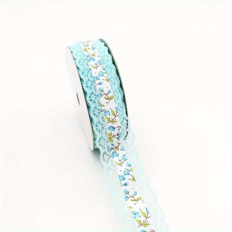 1 Roll 1.82meters 25mm Width Lace Ribbon DIY Crafts Sewing Supplies Gift Wrap Christmas Decoration