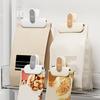 Food Sealing Clip Anti-slip Handle Moisture Resistant Smooth Round Design Resealable Bag Sealing Clamp