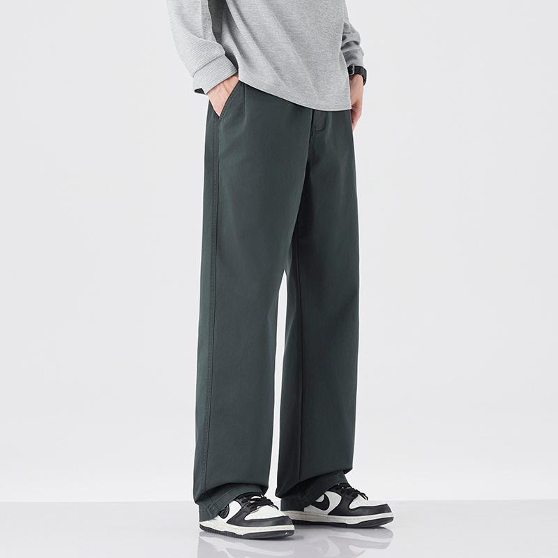 Tooling Cleanfit Straight-leg Pants Men's Autumn Commuting Senior Sense Versatile Casual Suit Pants