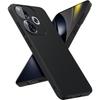 Matte Silicone Soft Phone Case For Xiaomi POCO F6 F X6 X Pro F4 F3 GT G Solid Black Slim Full Ultra Thin Back Cover