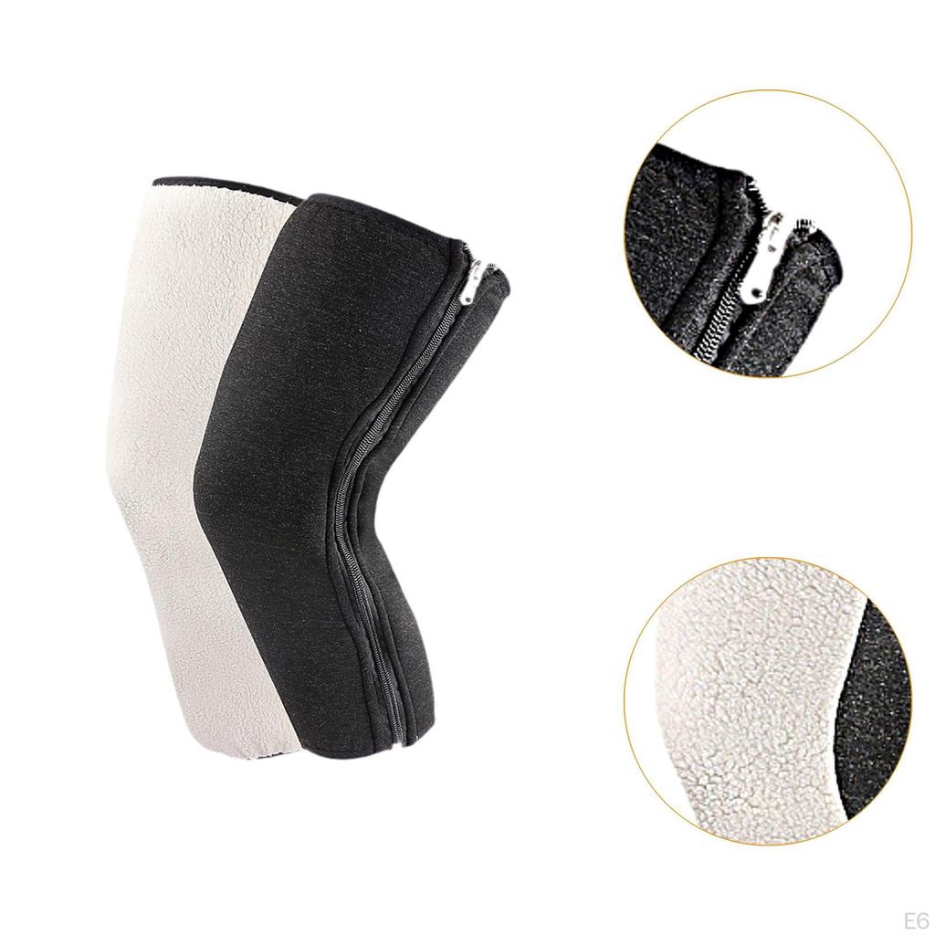 Knee Warmers Comfortable Brace for Running, Cold Weather, Sports, Cycling