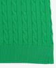 LACOSTE Women'S Cable Short Sleeve Crew Neck Sweater Af590E-56G Npa