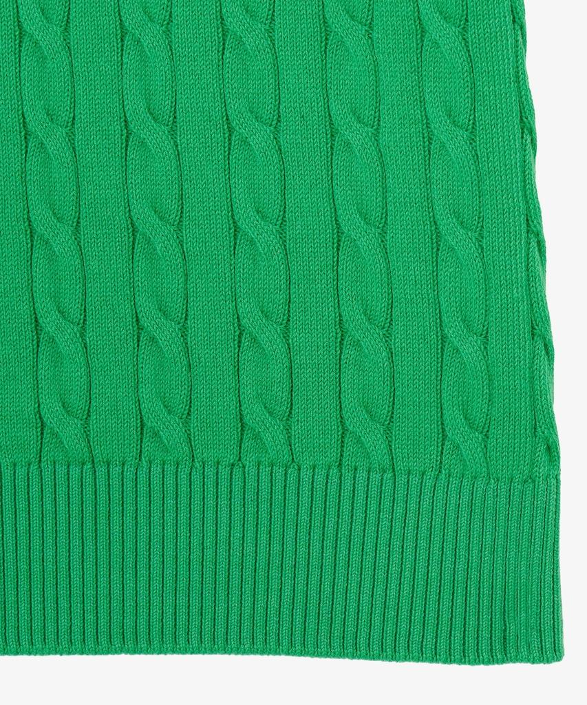 LACOSTE Women'S Cable Short Sleeve Crew Neck Sweater Af590E-56G Npa