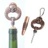 Wine Bottle Opener Portable Zinc Alloy Skull Pattern Beer Openers Crafts for Home Bar KTV