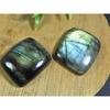 24X29-25X30MM Natural Labradorite Octagon Cabochon Gemstone 2Pcs 120Cts. B-34