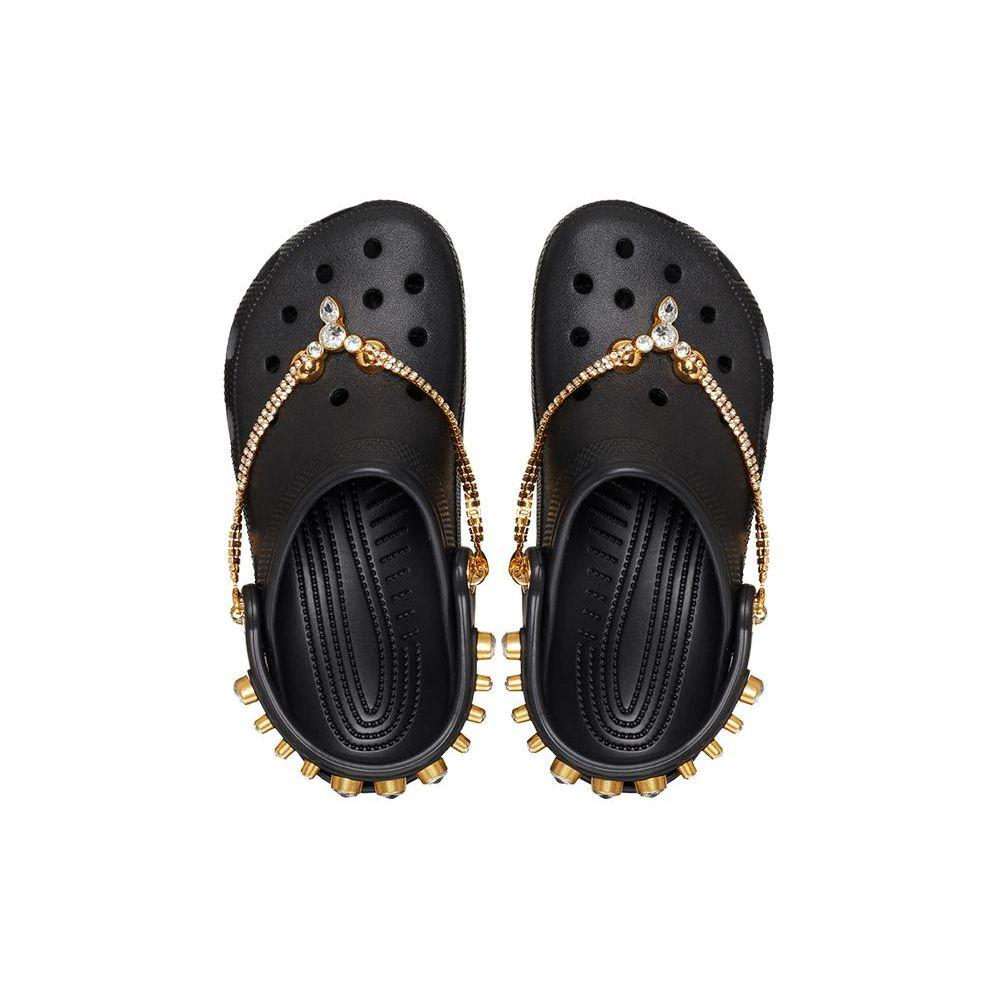 Crocs Comfortable Breathable Casual Non-Slip Durable Clogs Women Footwear Black 209684-001