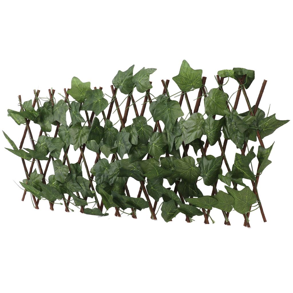Artificial Hedges Fence Simulation Expandable Sun Protection Waterproof Artificial Topiary Hedge Plant for Garden