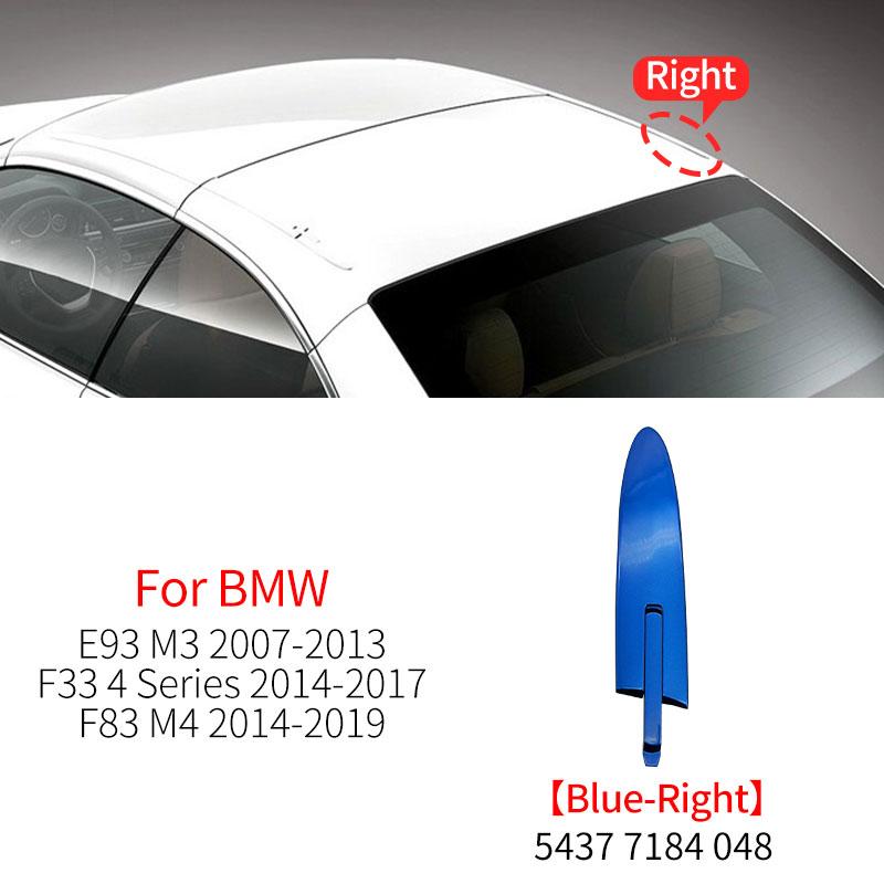 For BMW 3 4 Series 430 M3 M4 Convertible Roof Top Decorative Trim Strip Cover Cap Lid Accessory For BMW E93 F33 F83 54377184048