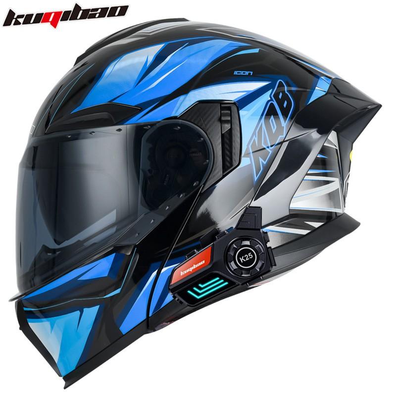 Flip-Up Motorcycle Helmet With Bluetooth 903 Dual Visor 3C Certified All
