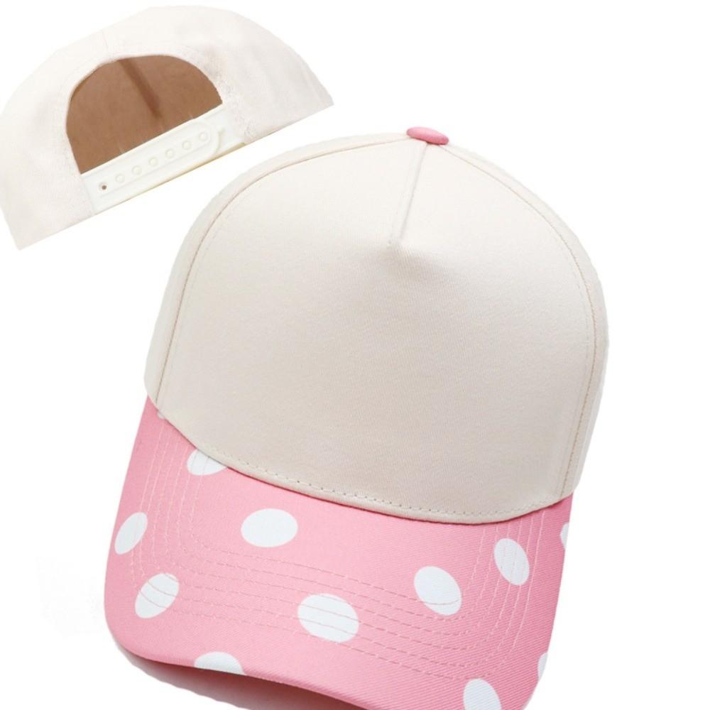 Striped Baseball Hats Polka Dot Sunscreen Hat New Trucker Hat Casual Wear