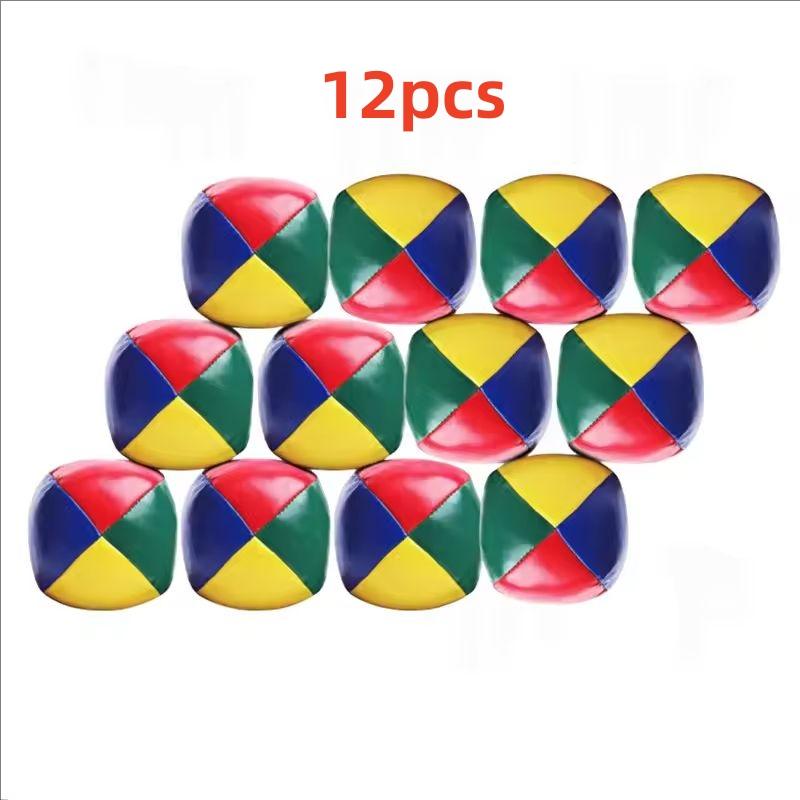 PVCjuggling Ball Outdoor Sandbag Multi-color Beginner 1/3/6/12 Sandbags Circular Learning Toy Smooth Durable Circus Child Adult