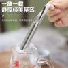 304 Stainless Steel Tea Strainertea Water Separatortea Filterpipe Type Hanging Handletea Strainertea Strainer Kichen Accessories