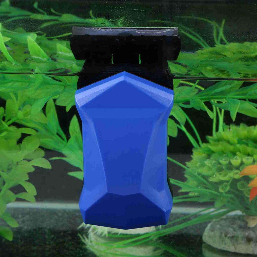 Akvarium Rengöringsborste Glas Algskrapa Magnetisk Rengörare Skrubber Rengöringsverktyg