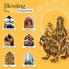 100% Pure Brass Durga Maa Idol (Size: 12.8 Cm) | Durga MATA Murti for Home Decor & Puja Room | MATA Rani Murti for Office Desk |