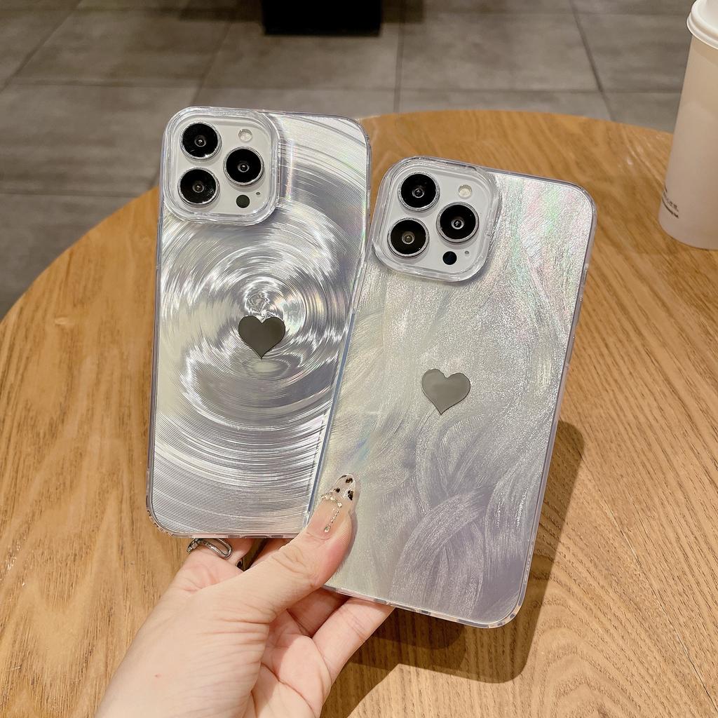 IMD Flash Blade Vortex Mobile Phone Case Is Suitable for Apple 16PROMAX Large Hole 15 Shell Silver 14 Love Standard 11/12.