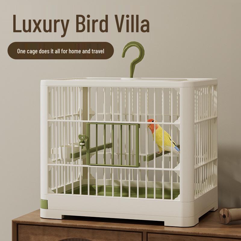 Extra Large Parrot and Pigeon Villa Birdcage with Feeding and Drinking Stations