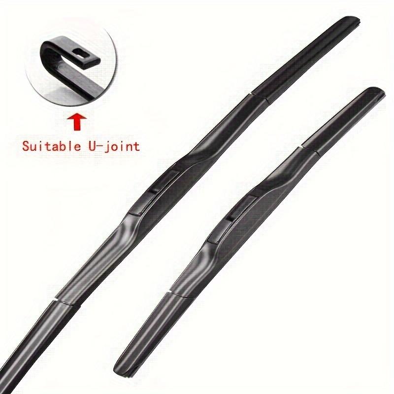 Ștergător Auto în Trei Etape Universal Silențios Durabil de Înaltă Calitate Multi Dimensiune Parbriz Ștergător Delicat de Cauciuc Piese Auto 1 buc