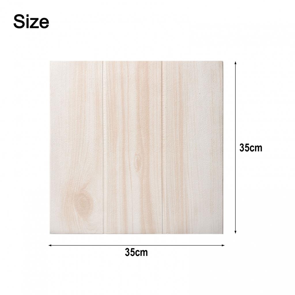 Stone Brick D Foam Panels Tile Wall Sticker Decoration