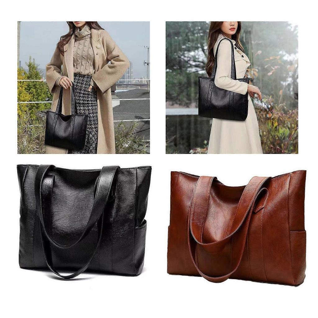 Women Bag Korean Styles Armpit Bag Large Capacity Shoulder Bag Casual Handbag Casual Shopping Bag for Everyday  Light Brown