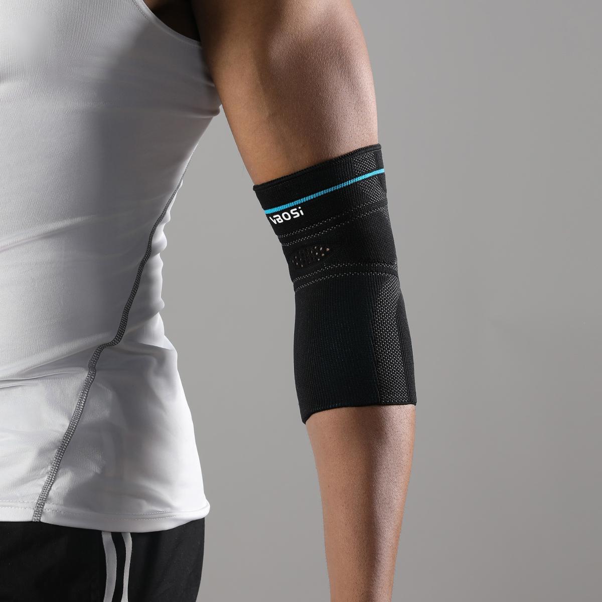 

Durable And Safe Vbosi Elastic Compression Elbow Sleeve – Breathable Sports Support For Gym Running & Daily Use For Men Women M