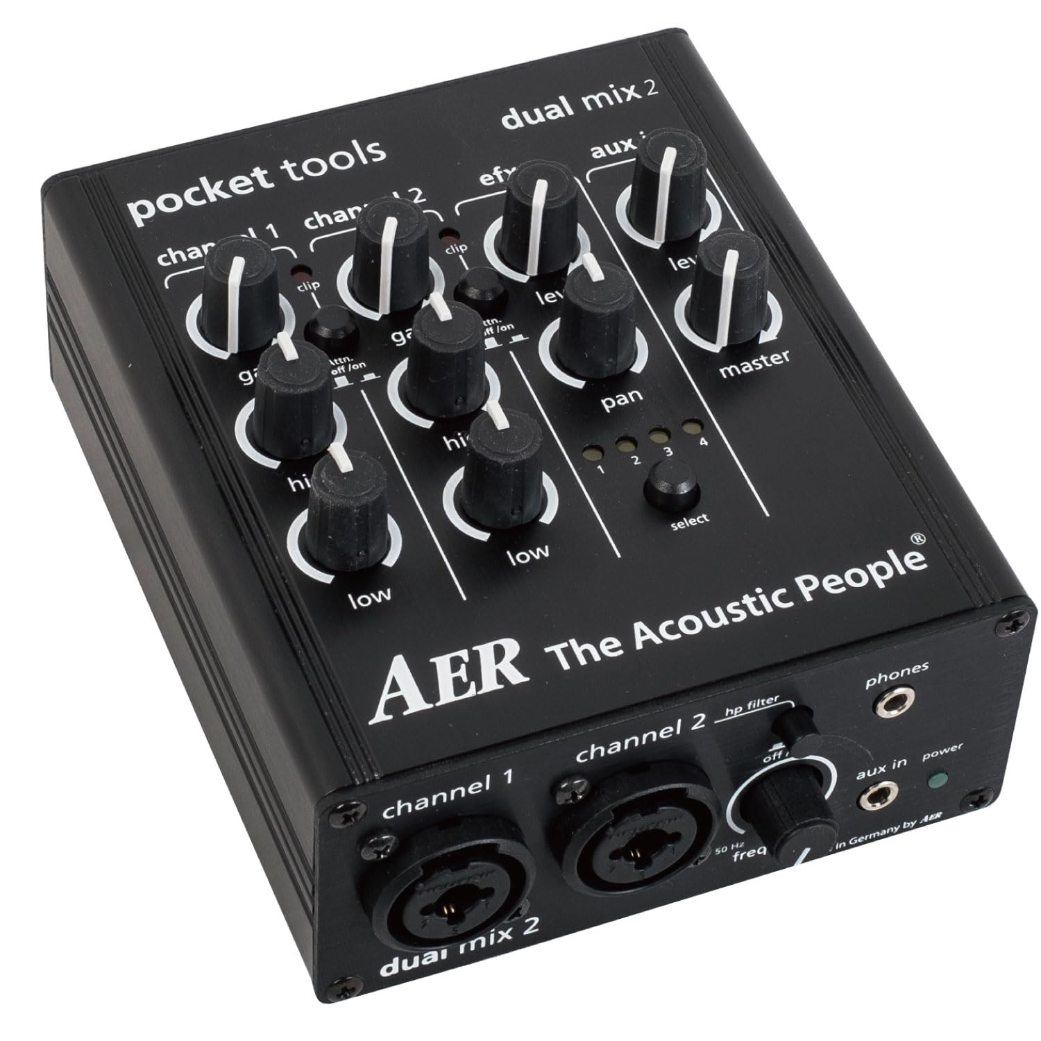

AER Pocket tools compatible preamplifier dual mix 2 Microphone, instrument/line []