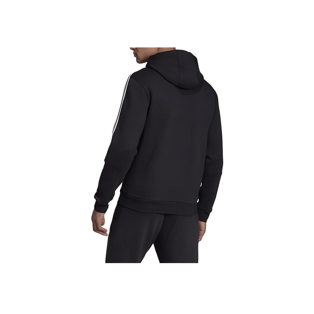 Adidas Hd Knit Fleece Hoodie Men Sweatshirt Black EI8984