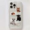 Ins Cartoon Dog Sweet Cute Puppy Silicone Soft Phone Case For Iphone Xr Xsmax X 11 13 Promax 14 12 Pro Max Plus Protector Cover
