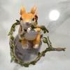 Animals Garden Ornaments, Garden Landscaping and Decking, Climbing Squirrel Pendant, Rabbit Monkey Duck Ornament