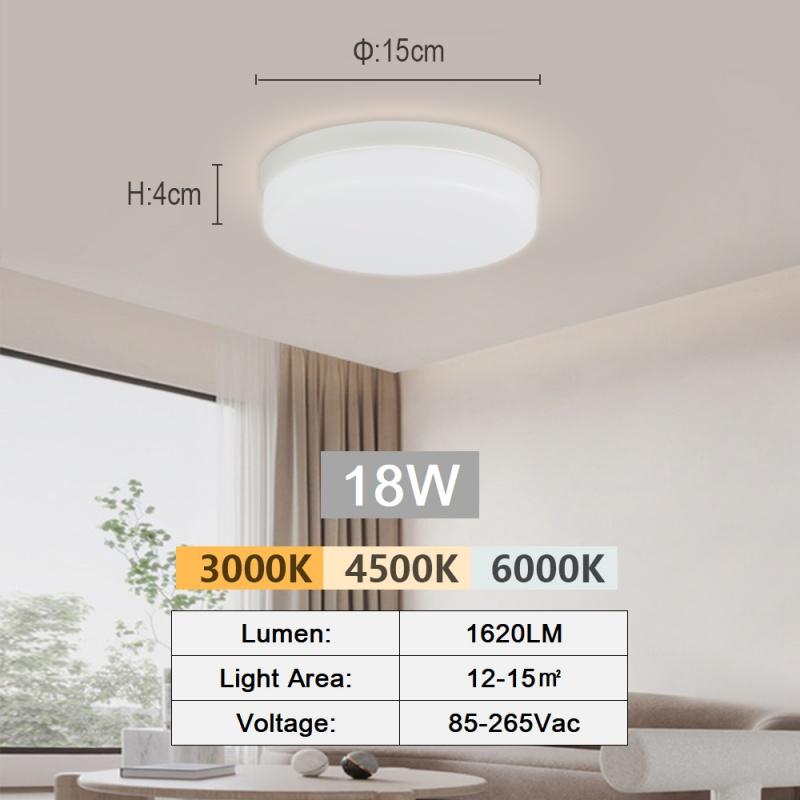 LED iling light ultra-thin modern light bedroom living room 18W 24W 36W 48W indoor Corridor Home Light Home lighting