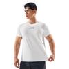 Li-Ning Comfortable Breathable Versatile Letter Round Neck Short Sleeve T-Shirt Men Tops Standard-White ATSV389-9