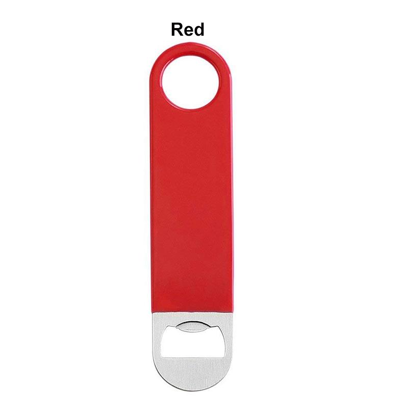 Apribottiglie Piatto in Acciaio Inossidabile Robusto, Apribottiglie per Birra, Apribottiglie Rapidi per Cucina, Bar, Accessori per Bar