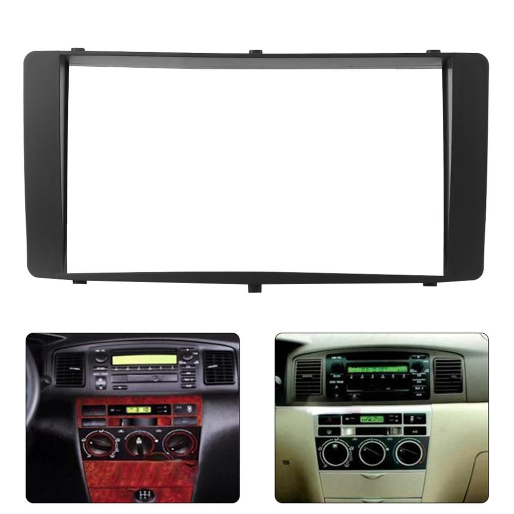 Car Stereo Radio Fascia Dash Panel 2 Din Frame Trim Kit Fit for BYD F3 20052019