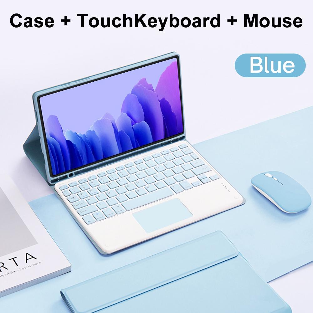 Case for Samsung Galaxy Tab A7 10.4inch Detachable Bluetooth Keyboard Case For Samsung Tab A7 SM-T500/T503/T505/T507/T509