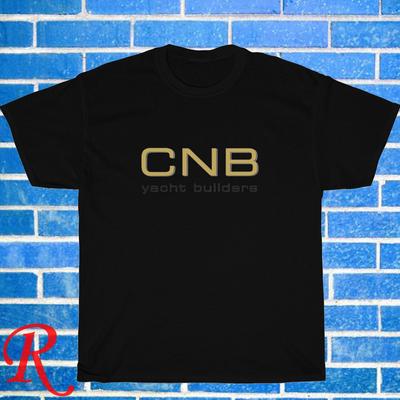 Nouvelle!  CNB Yachts Constructeurs de Voiliers Noir Gris Marine Blanc Taille S-5XL T-Shirt Unisexe