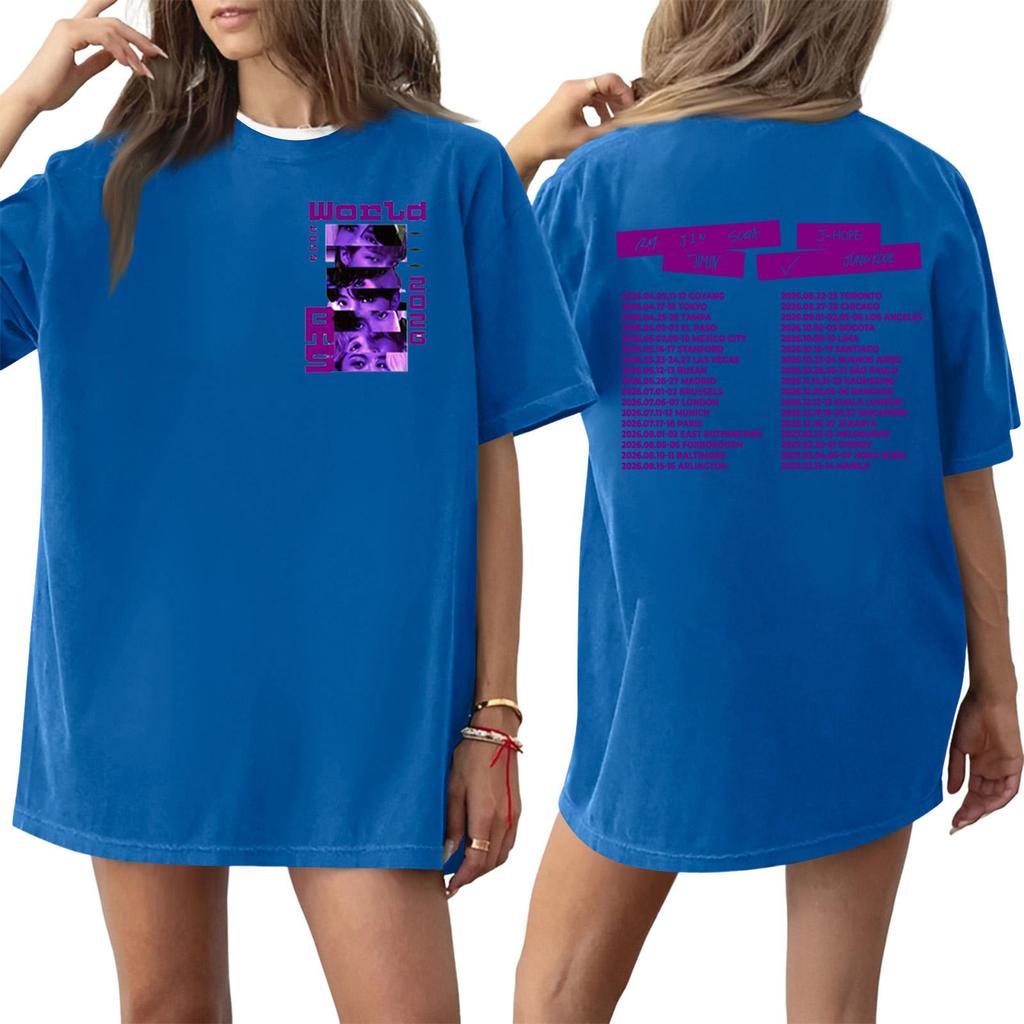 Adult and Kids Casual Letter Print Short Sleeve T-Shirt for Family Matching Everyday Wear