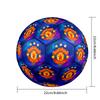 Manchester Crest Size 5 Football Machine-Stitched Indoor/Outdoor Universal Football Perfect Gift for Sports Enthusiasts
