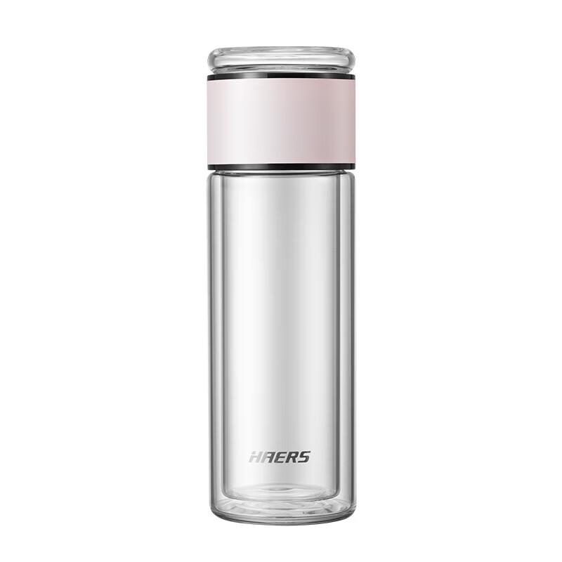 HAERS Tea Infuser Glass Bottle
