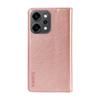 For Oppo Reno14 Pro 5G (China)/Oppo Reno14 Pro 5G (Global) Wallet Case YIKATU YK-006 Magnetic Closure Leather Phone Cover Litchi Texture