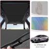 Car Sunroof Sunshade Cover For XPENG G6 2024-Present Colorful Ice Nano Heat Insulation Skylight Anti-UV Auto Accessories