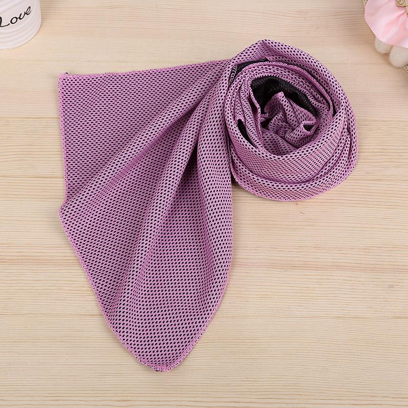 Outdoor Cooling Towel Polyester Fast Dry Ice Cold Sports Towel For Yoga Fitness