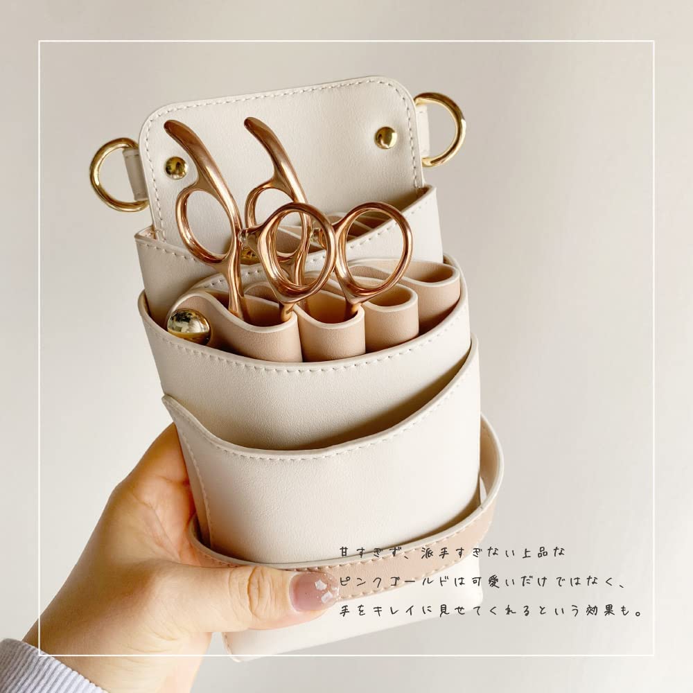 A Japanese Scissors Manufacturer Specializing In GTZ Pink Gold Titanium Scissors for Suitable for Hairdressers and DEEDS, (6.0 Inches) Left-handed
