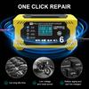 6A 12V For Lead Acid AGM Gel Batteries Charging Car Battery Chargers Intelligent Pulse Repair Household Storage Cell Charger