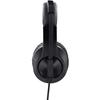 Hama Supra-aural Wired Stereo Headset Black Adjustable Volume, Microphone Mute for Computer