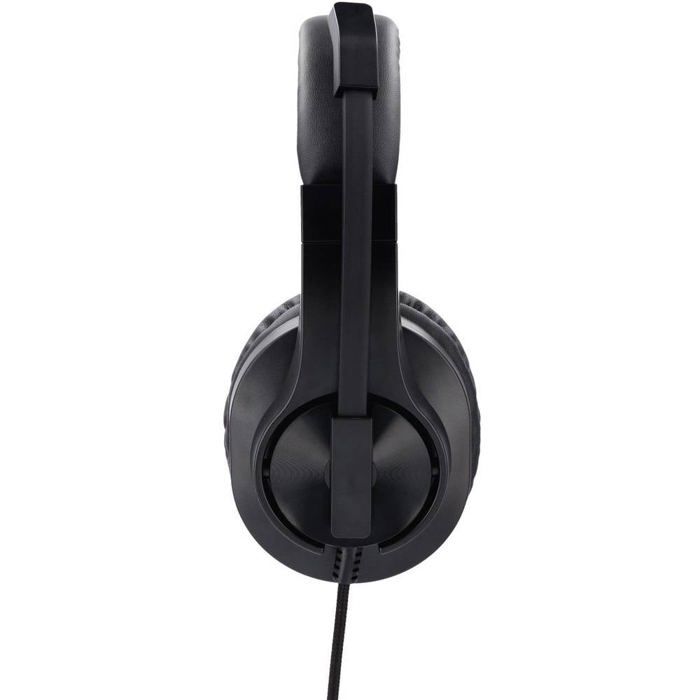 Hama Micro-casque supra-auriculaire filaire Stereo noir volume réglable, mise en sourdine du microphone ordinateur
