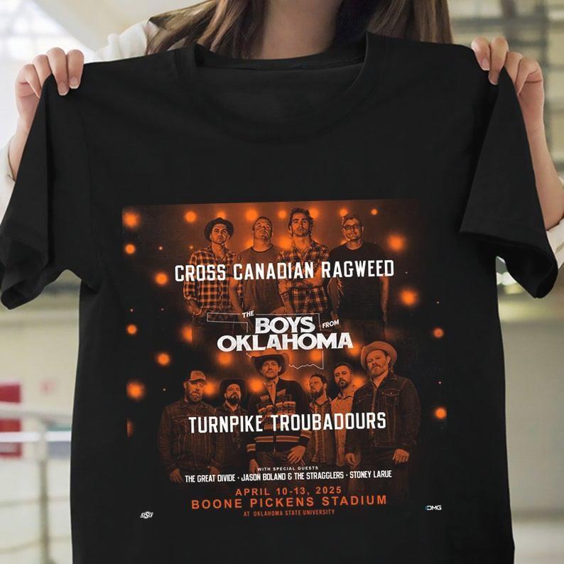 

Cross Canadian Ragweed Reunion Tour April 2025 T Shirt Size S-5XL Unisex T-Shirt XXL